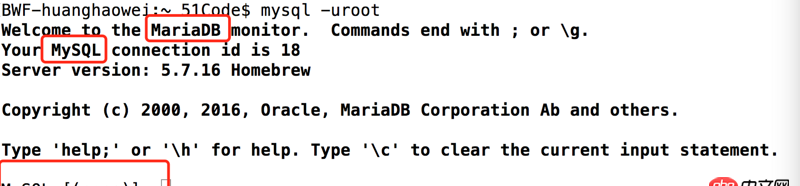 mysql - mac 使用brew安裝Mariadb問(wèn)題.