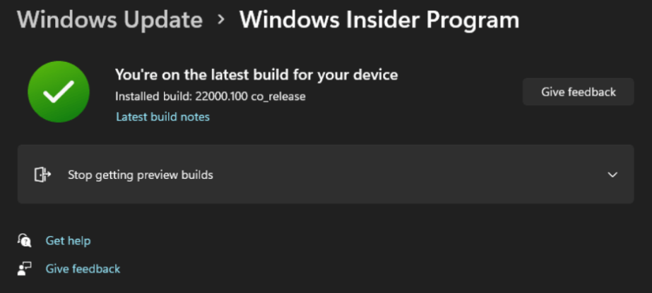 Windows11預(yù)覽體驗(yàn)計(jì)劃無法選擇渠道怎么辦？