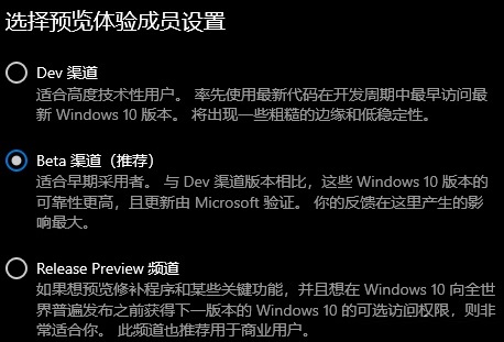 Win11預覽體驗成員設置選項怎么選？Win11預覽體驗成員設置選項介紹