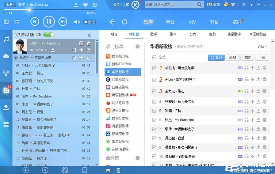 酷狗音樂怎么開啟臨時(shí)播?酷狗音樂臨時(shí)播開啟方法