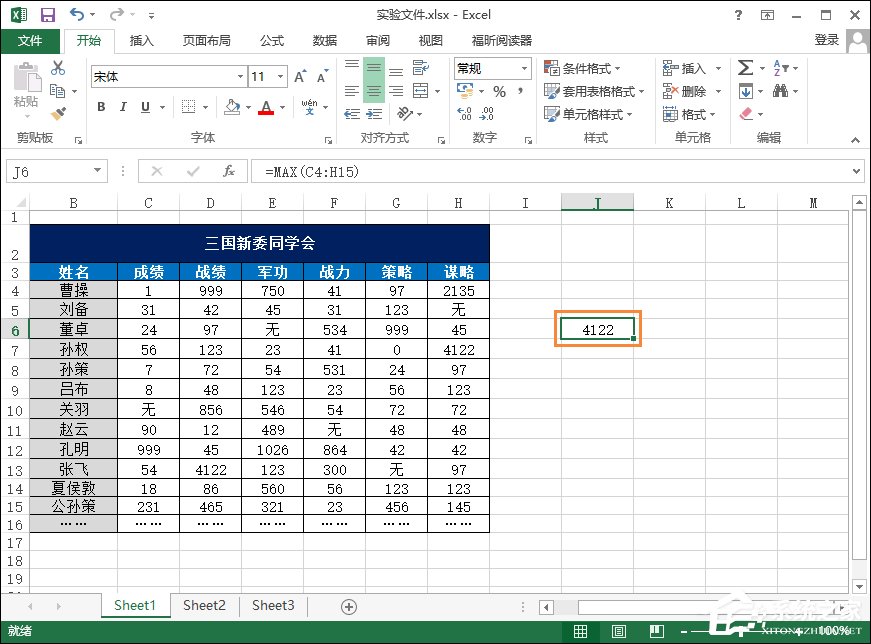 Excel最大值和最小值怎么計算？大于某數字高亮顯示怎么設置？