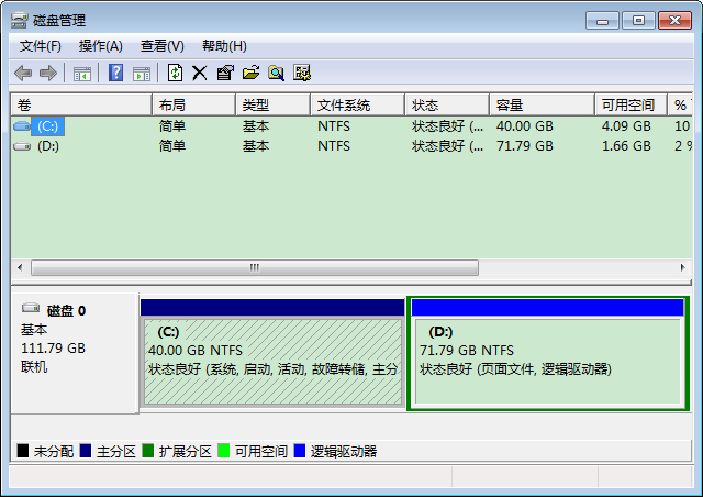 磁盤管理器怎么打開？Win7磁盤管理器快速打開方法簡述