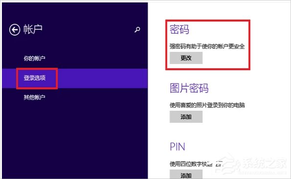 Win8系統(tǒng)怎么設(shè)置電腦開機(jī)密碼？Win8系統(tǒng)設(shè)置電腦開機(jī)密碼的方法