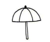 qq畫圖紅包雨傘怎么畫 QQ畫圖紅包雨傘簡(jiǎn)筆畫教程