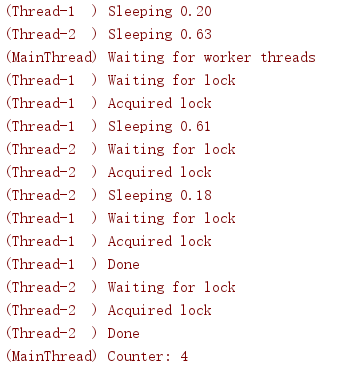 Python3標準庫之threading進程中管理并發(fā)操作方法