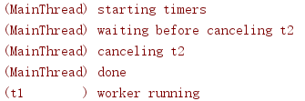 Python3標準庫之threading進程中管理并發(fā)操作方法