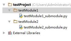 Pycharm+Python工程,引用子模塊的實現(xiàn)