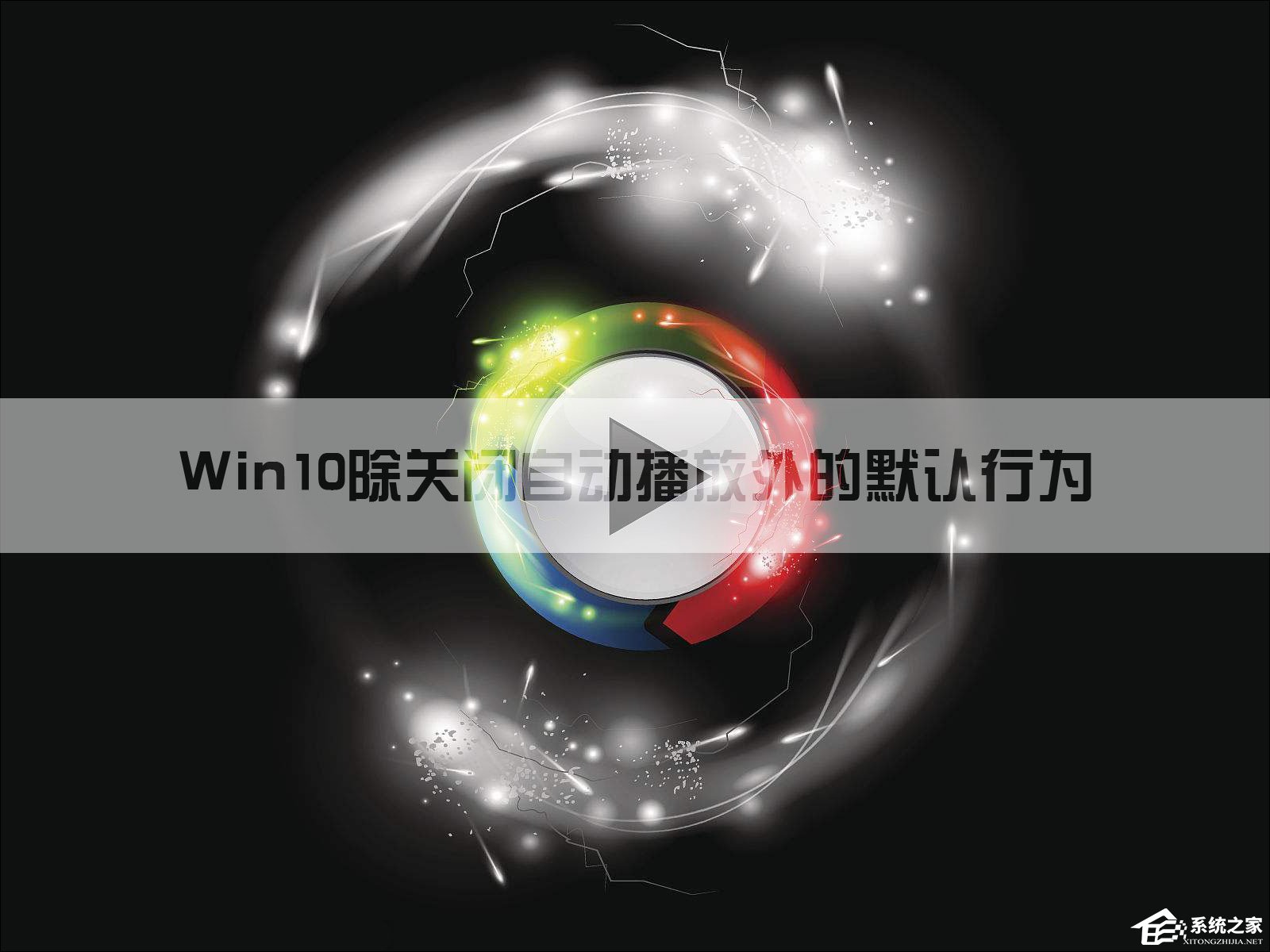Win10系統(tǒng)中除了關(guān)閉自動(dòng)播放以外還能設(shè)置哪些默認(rèn)行為？