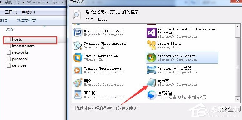 Win7系統(tǒng)hosts文件怎么修改？