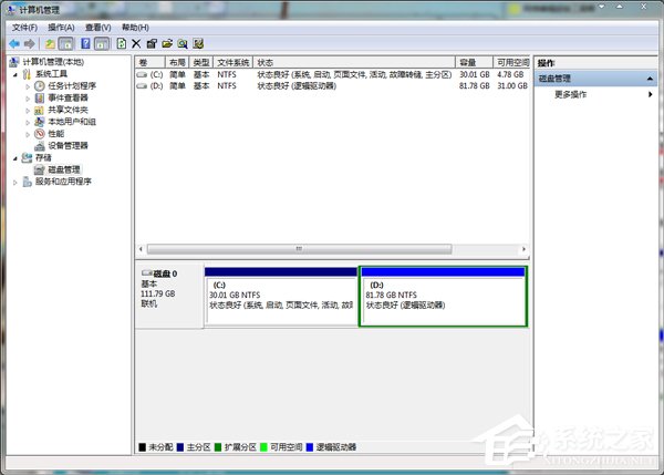 Win7電腦硬盤如何分區？