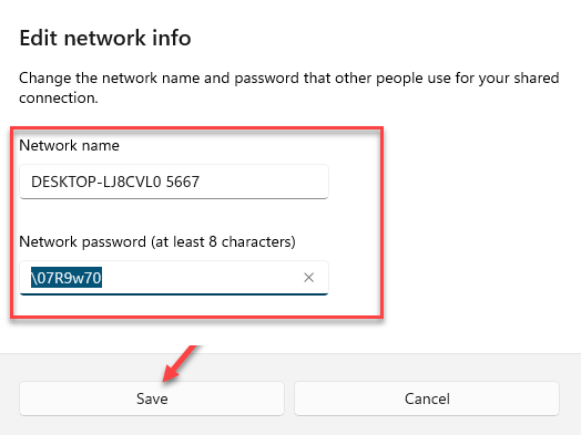 怎么在Windows11中檢索或更改移動熱點密碼？