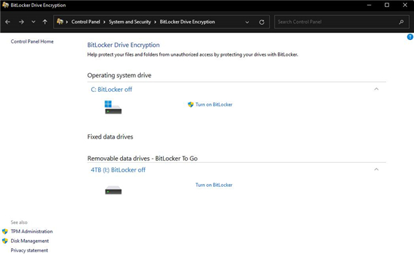 Win11如何快速加密硬盤？教你Win11上快速加密硬盤的方法
