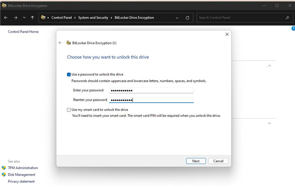 Win11如何快速加密硬盤？教你Win11上快速加密硬盤的方法
