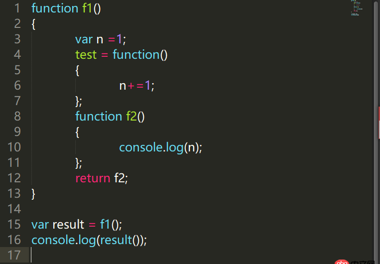 javascript - js中關于閉包的問題，昨晚糾結到了現在，已經快死了