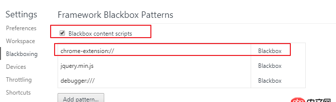javascript - chrome斷點(diǎn)調(diào)試時(shí)，經(jīng)常出現(xiàn)很多vm開(kāi)頭的文件，隱身模式卻沒(méi)有，請(qǐng)問(wèn)如何屏蔽？