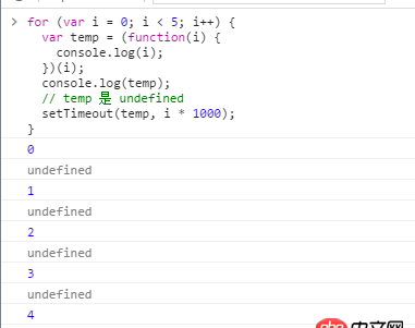 javascript - setTimeout第一個參數是立即執行函數，看不懂了