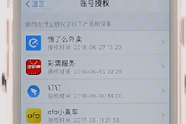 支付寶APP查看授權(quán)基礎(chǔ)操作