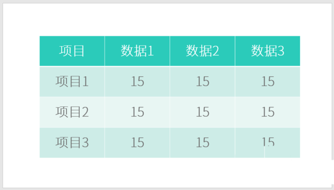 ppt表格單元格實(shí)現(xiàn)凹凸效果的具體操作方法