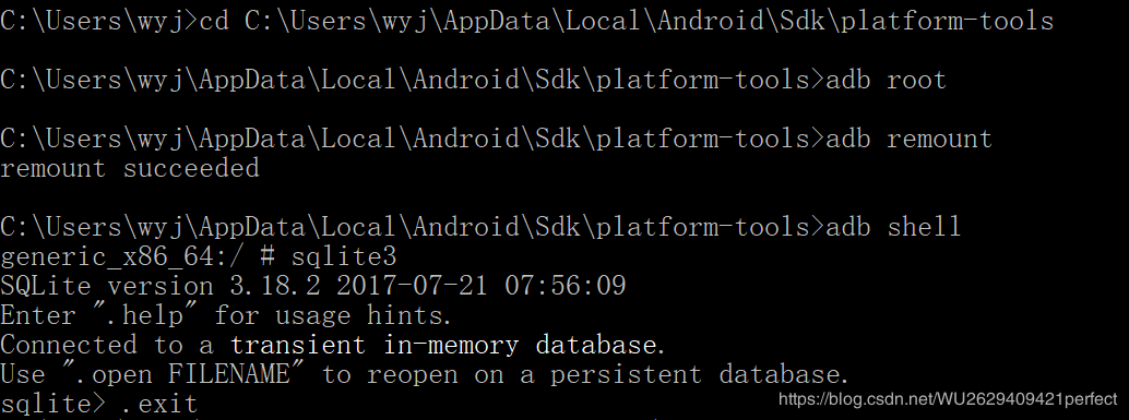 Android如何通過(guò)命令行操作Sqlite3數(shù)據(jù)庫(kù)的方法