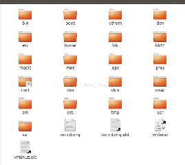Linux中各個目錄的作用與內容
