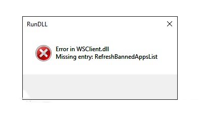 升級win10預(yù)覽版出現(xiàn)WSClient.dll錯誤的解決方法