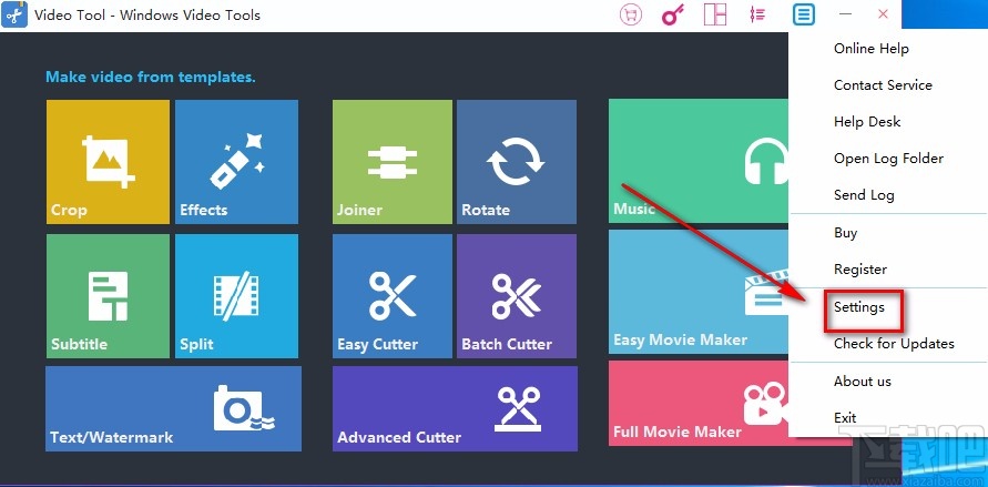 Windows video tools設(shè)置中文的方法