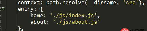 javascript - webpack 多入口文件生成HTML文件；