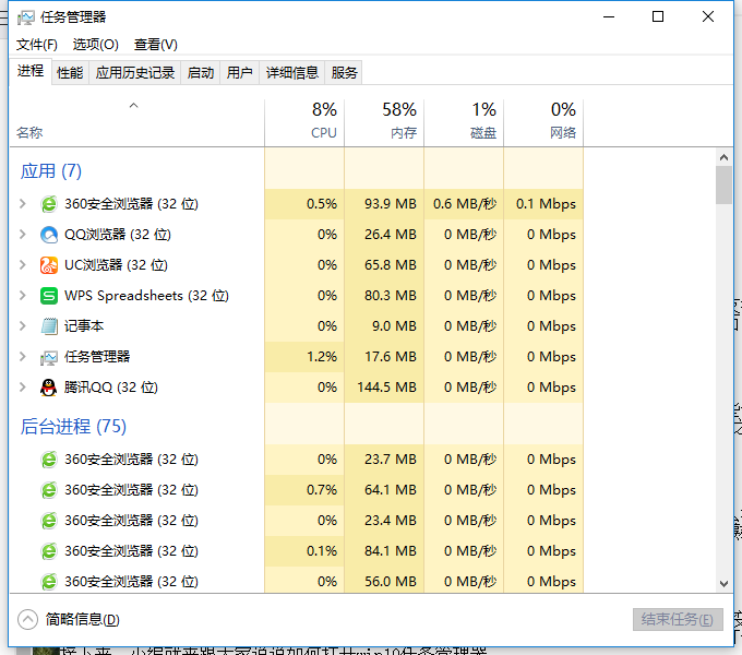 win10任務(wù)管理器怎么打開(kāi)