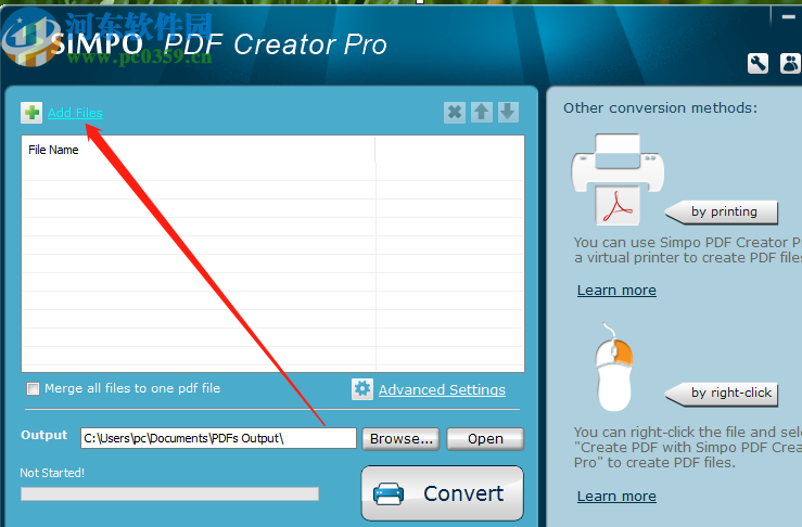 Simpo PDF Creator Pro將Word轉(zhuǎn)換成PDF的方法