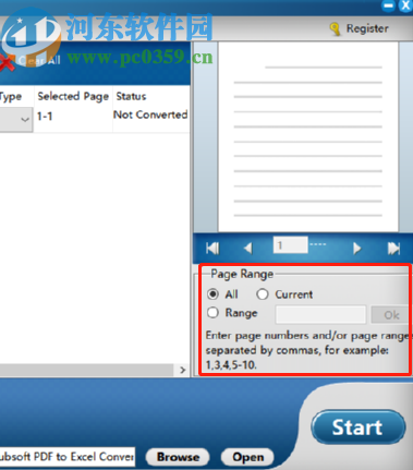 iPubsoft PDF to Excel Converter將PDF轉(zhuǎn)換成Excel文件的方法