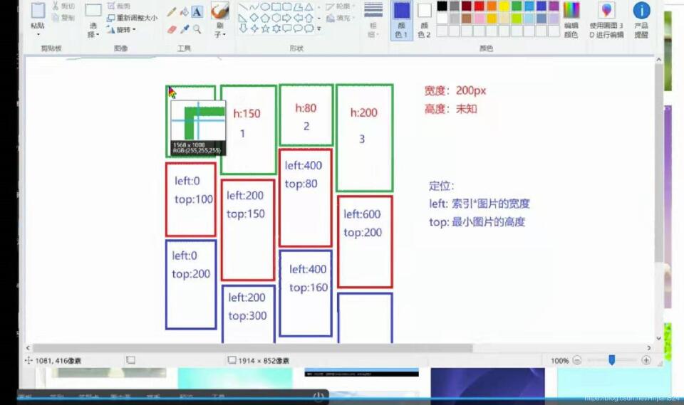 js瀑布流布局的實現(xiàn)