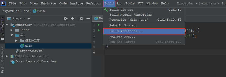 IntelliJ-Idea導(dǎo)出可執(zhí)行Jar流程解析