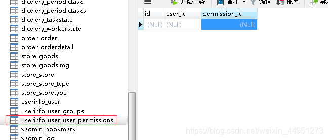 Django自定義User模型、認證、權(quán)限控制的操作