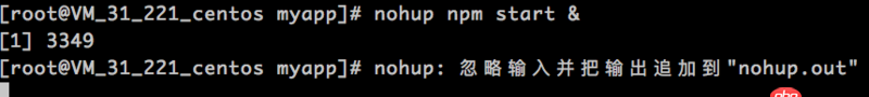 node.js - nodejs 如何在centos下后臺運行，nohup和forever都不行呀