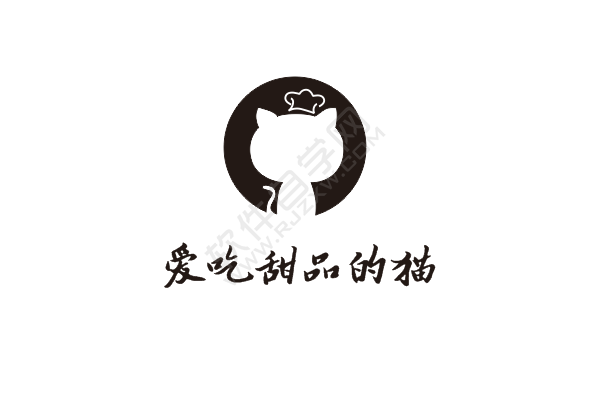 CDR怎么畫(huà)一只愛(ài)吃甜品的貓