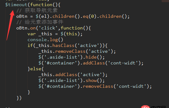 angular.js - angular 指令 link 獲取不到 ng-repeat 生成的元素 怎么解決？