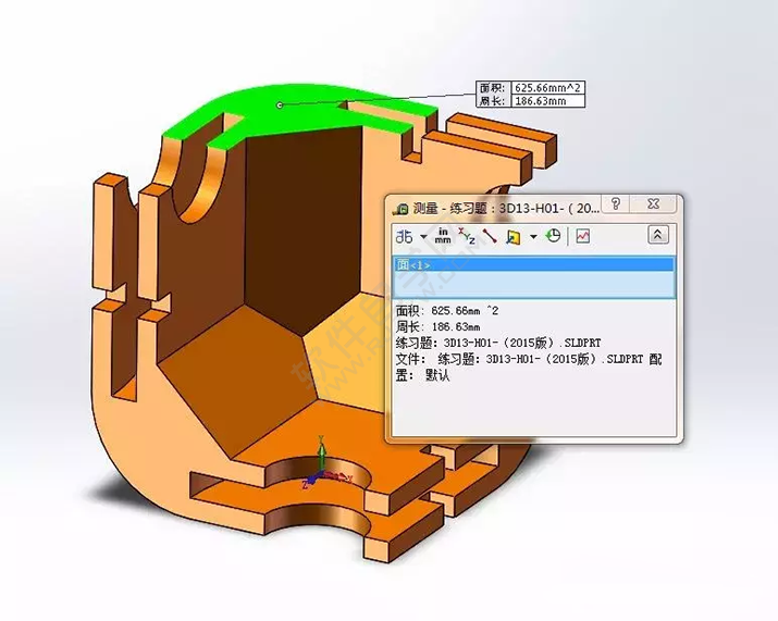 SolidWorks建模3D13-H01拉伸、圓角、倒角、基準軸、鏡像