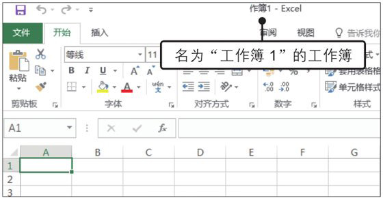 Excel工作簿、工作表和單元格的概念與關系
