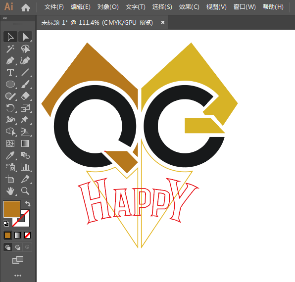 QCHappy圖標(biāo)用AI設(shè)計(jì)的方法