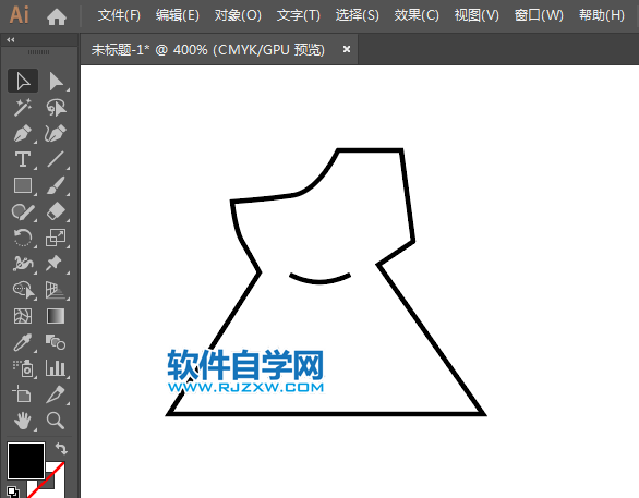 ai怎么畫女裝APP圖標(biāo)