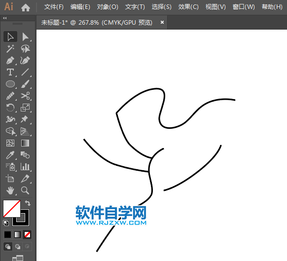 ai怎么繪制藝術(shù)體操圖標(biāo)