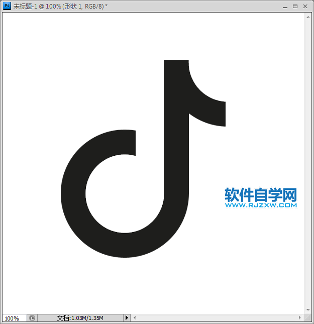 ps怎么制作抖音圖標(biāo)