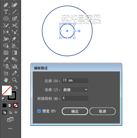ai怎么畫一個(gè)飛機(jī)頭作軍事圖標(biāo)
