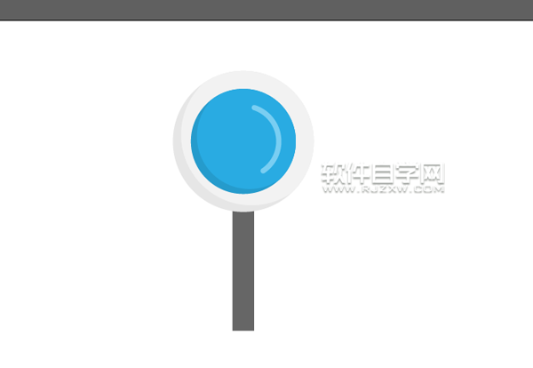 AI怎么畫放大鏡標(biāo)識(shí)