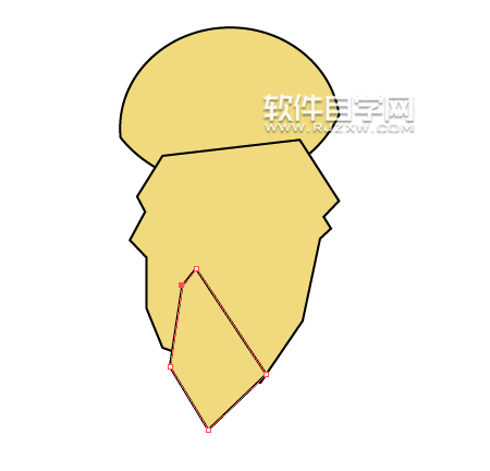 ai怎么繪制鐵殼蛹呢？