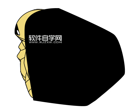 ai怎么繪制鐵殼蛹呢？