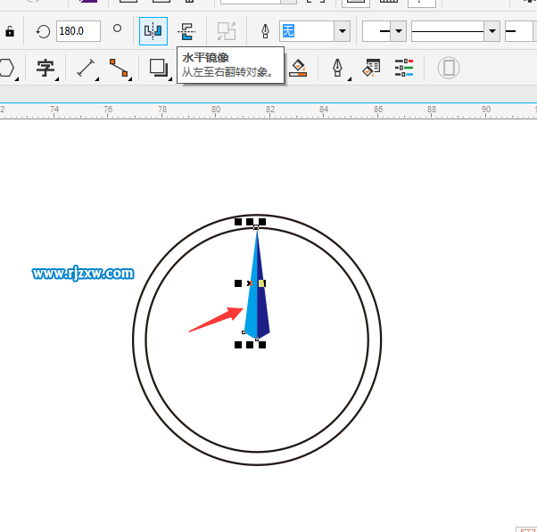 CDRX8設(shè)計奔馳標志LOGO教程