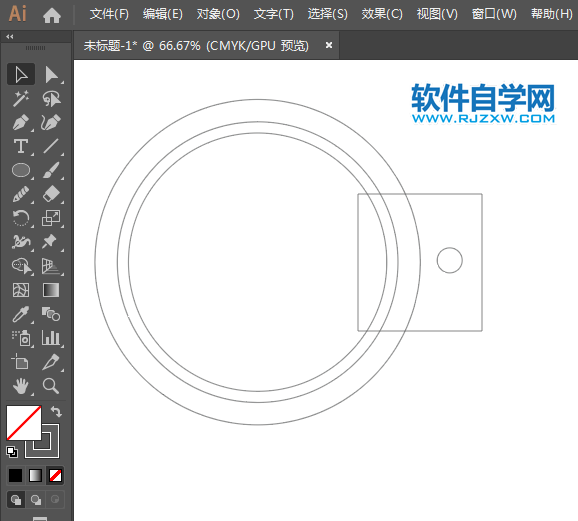 用ai制作萬事達(dá)超市送禮品標(biāo)簽的方法