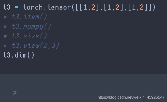 Python深度學(xué)習(xí)之Pytorch初步使用