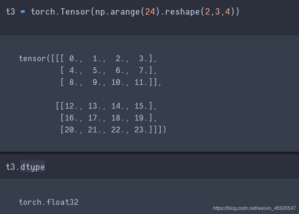 Python深度學(xué)習(xí)之Pytorch初步使用